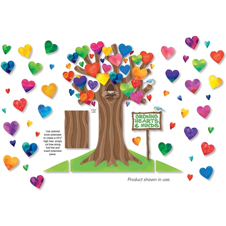 North Star Teacher Resources Growing Hearts And Minds Bulletin Board Set 3086